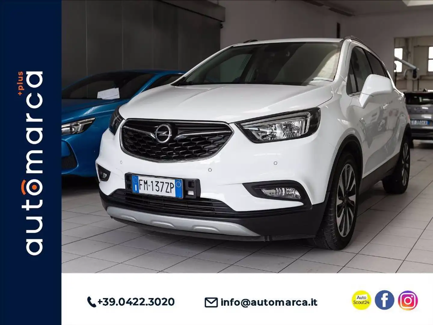 Opel Mokka X 1.4 t Innovation Gpl-tech 4x2 140cv my18 Bianco - 1
