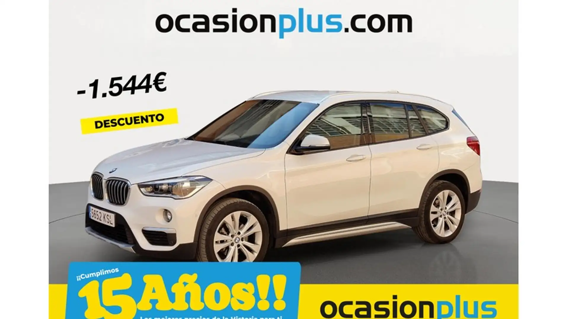 BMW X1 sDrive 18dA Blanc - 1