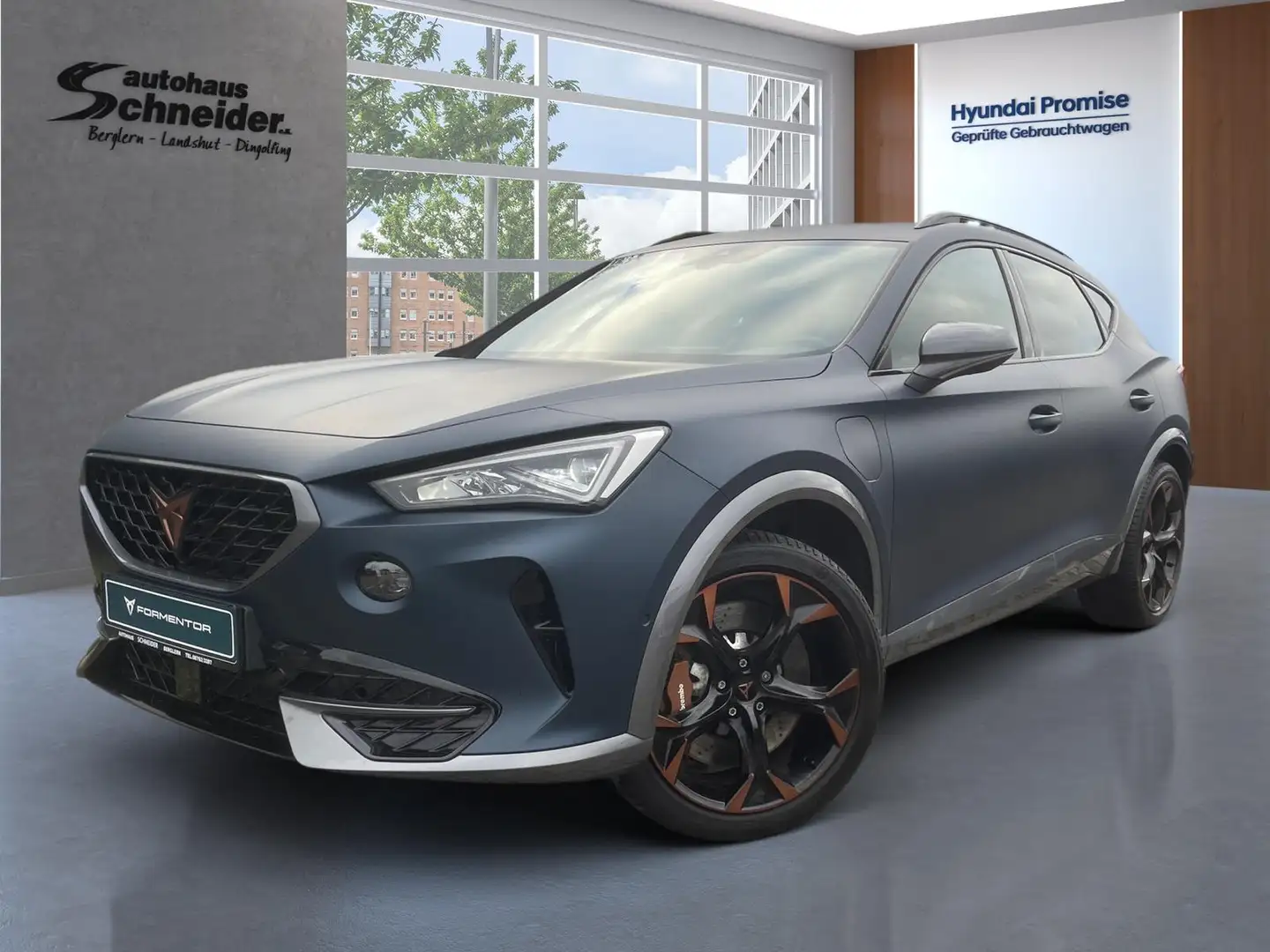 CUPRA Formentor VZ 1.4 e-HYBRID DSG BREMBO/19"/EHK/FAHRASSISTENZ X Bleu - 1