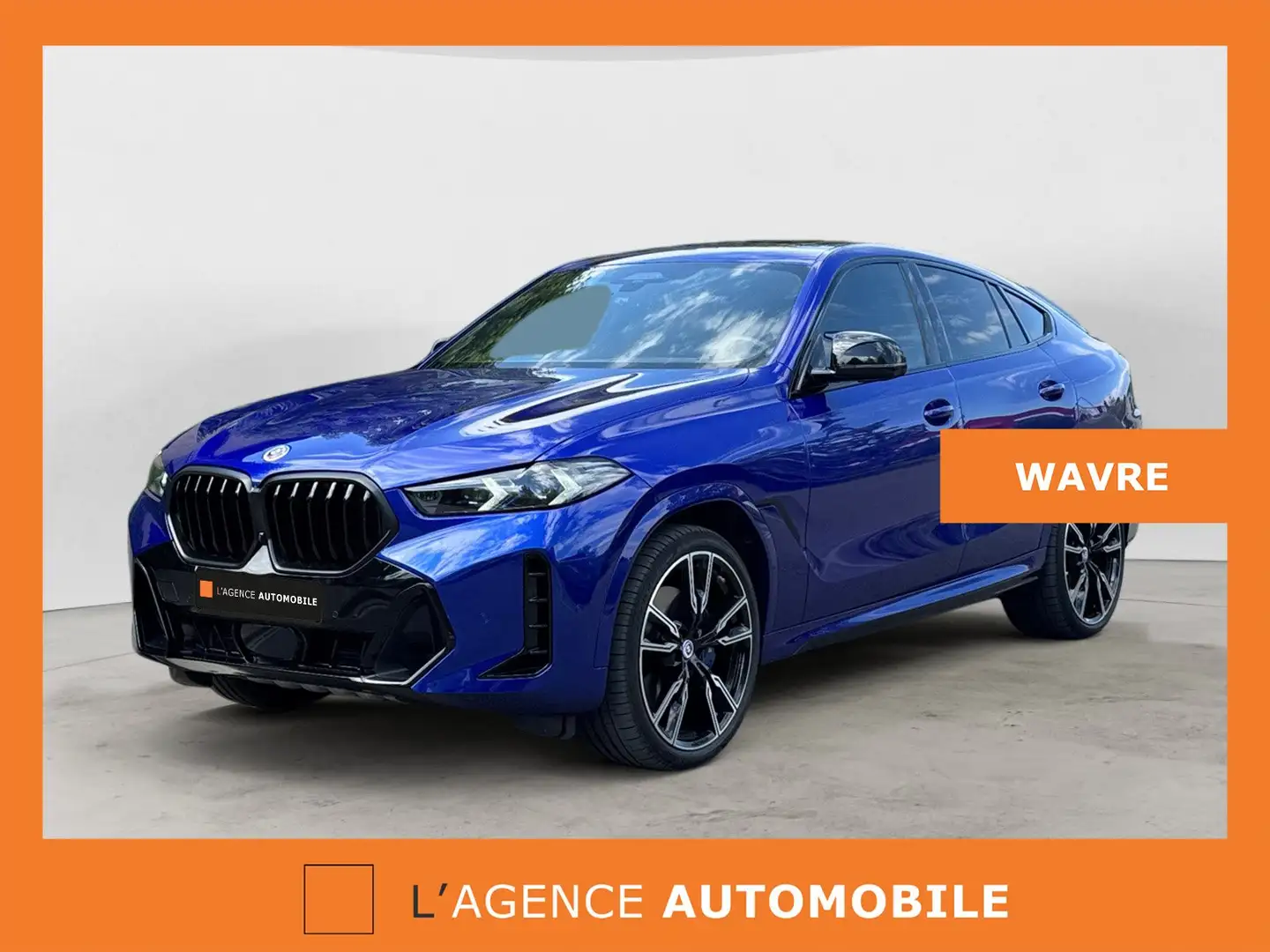 BMW X6 3.0AS xDrive40 MHEV - PACK M - GARANTIE BMW 04/27 Bleu - 1