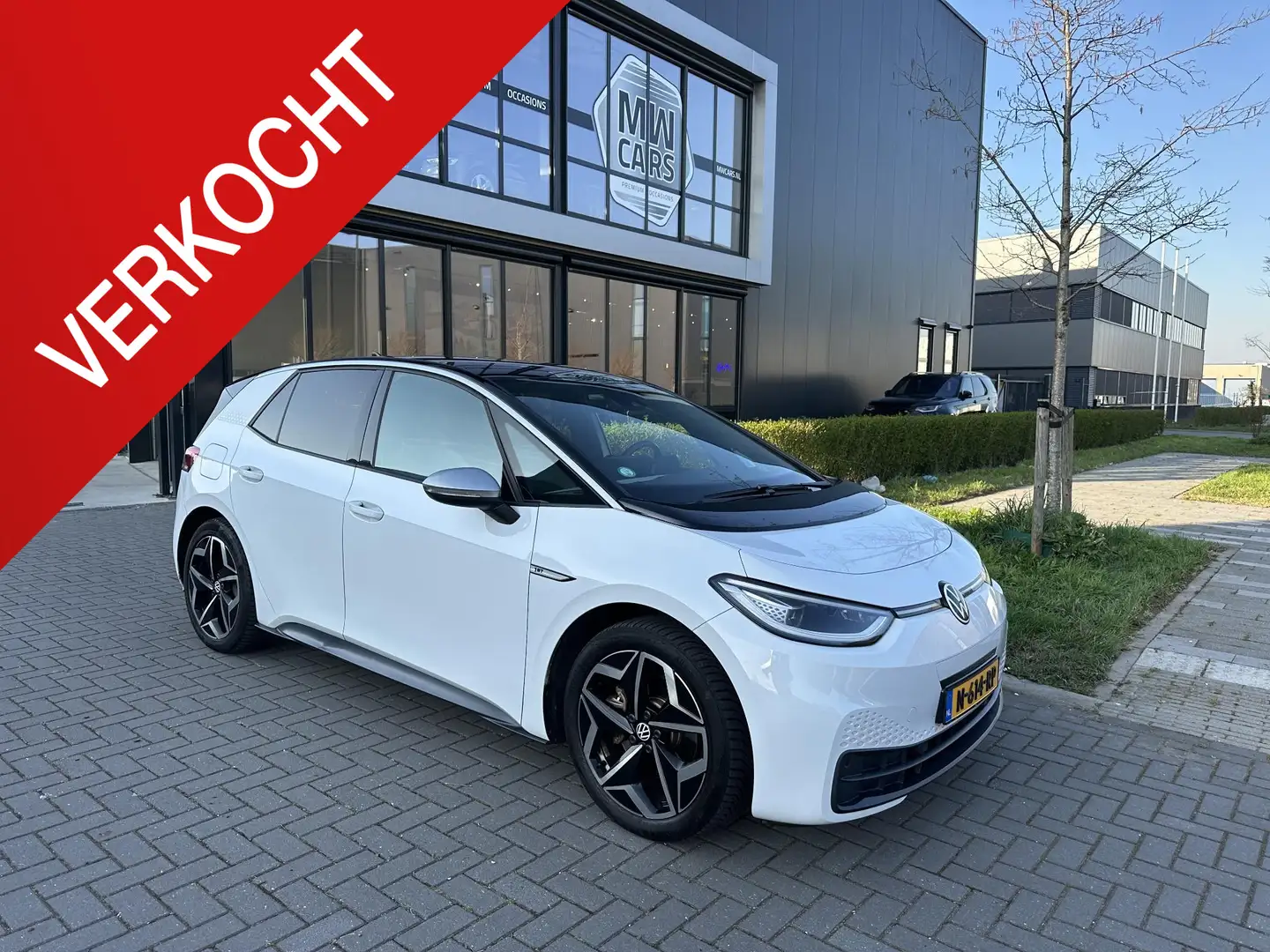 Volkswagen ID.3 First Plus 58 kWh Carplay, Camera, Navi Blanc - 1