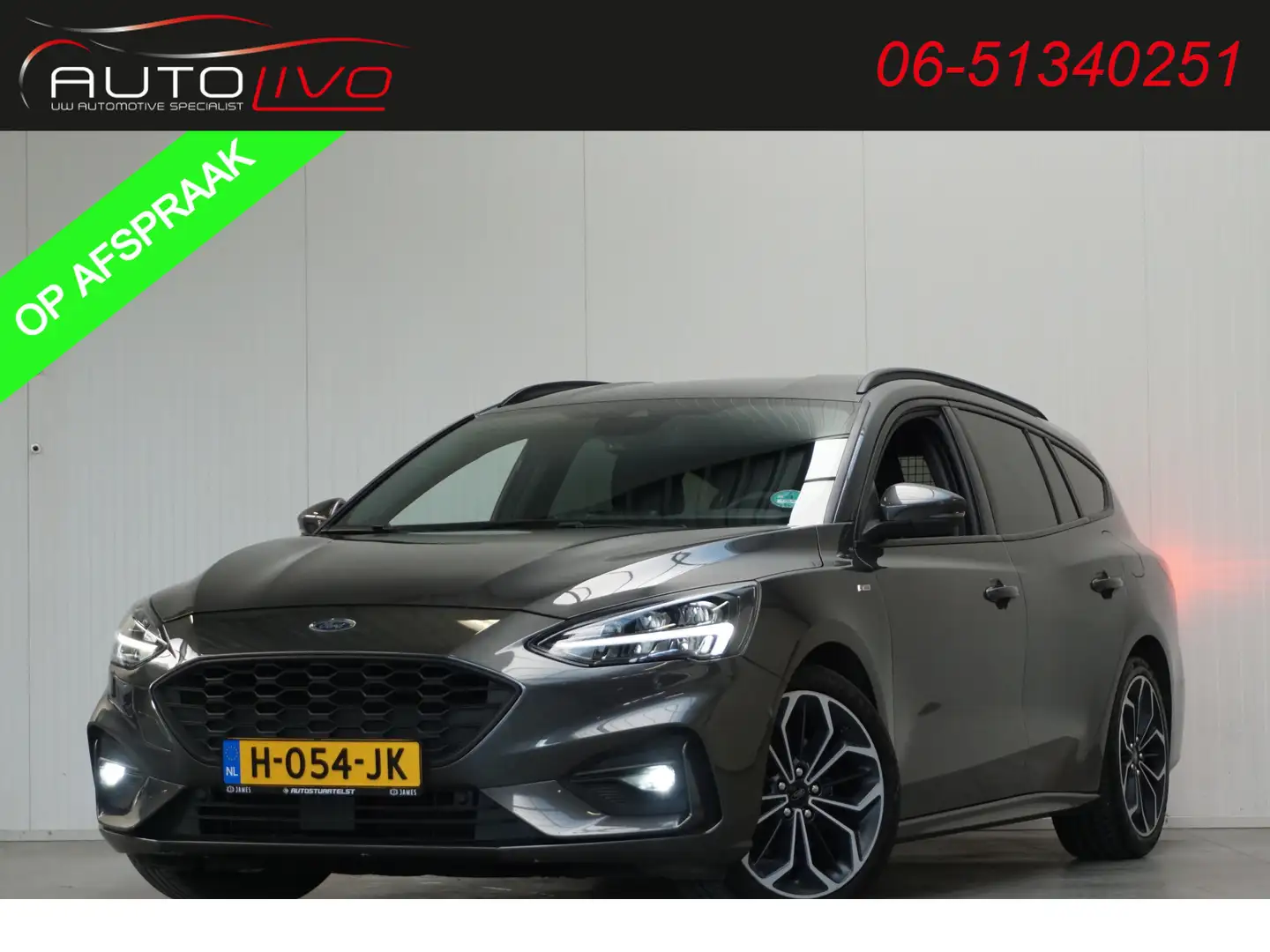 Ford Focus Wagon 1.0 EcoBoost ST Line Business LED 18" H. LEE Gris - 1