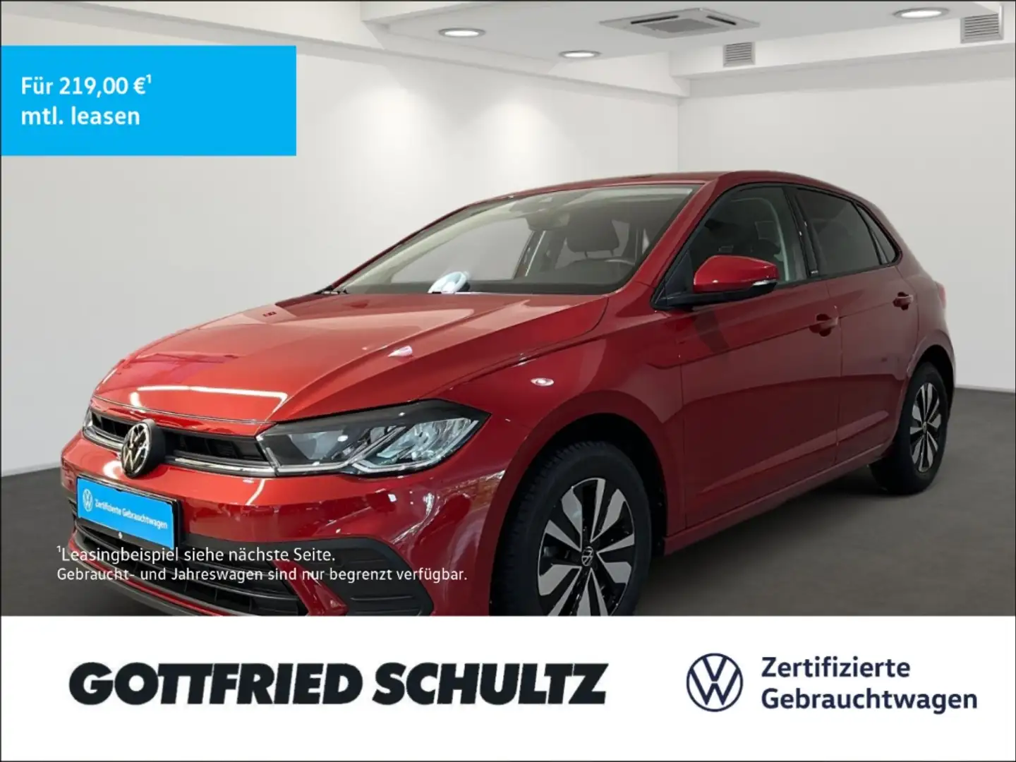 Volkswagen Polo 1.0 TSI DSG Move ACC Rear View IQ.DRIVE Rot - 1