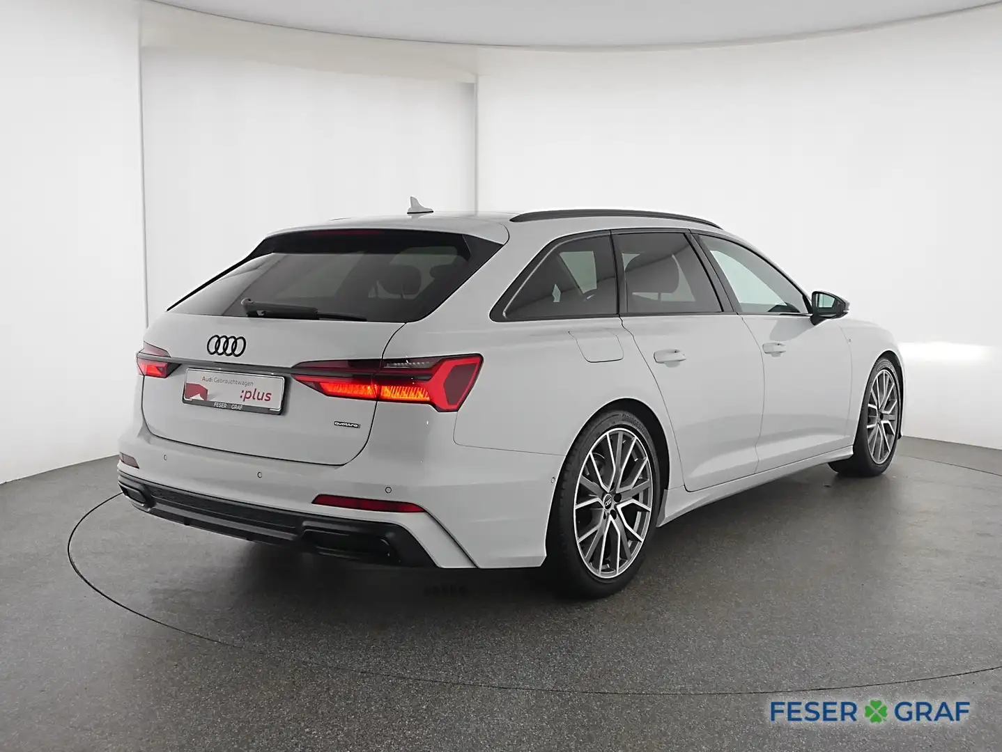 Audi A6 Avant 40 TDI quattro S tronic Pano/Optikpaket Weiß - 2