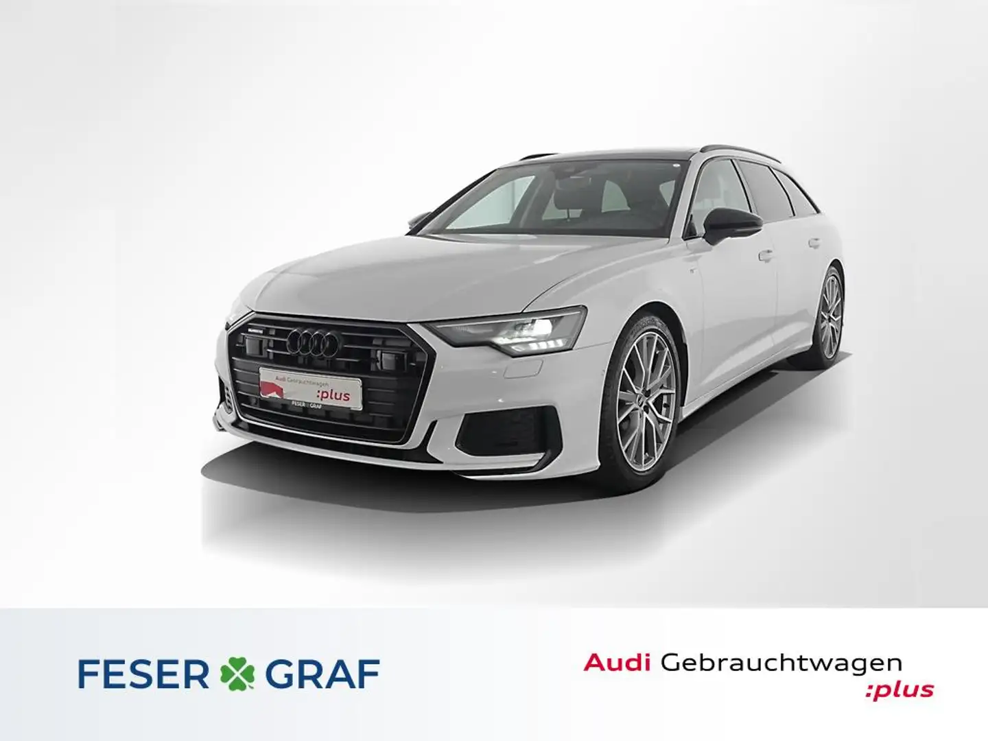 Audi A6 Avant 40 TDI quattro S tronic Pano/Optikpaket Weiß - 1