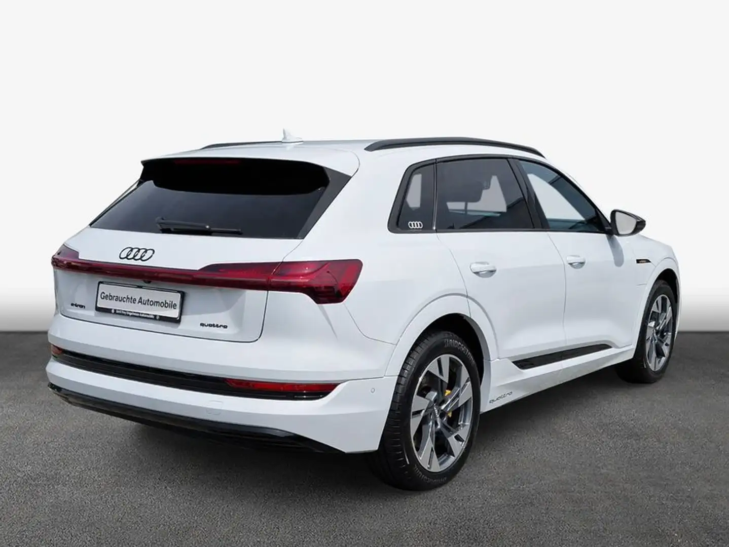 Audi e-tron 50 quattro advanced Blanc - 2