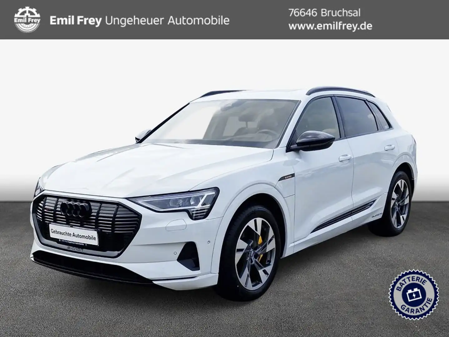 Audi e-tron 50 quattro advanced Weiß - 1