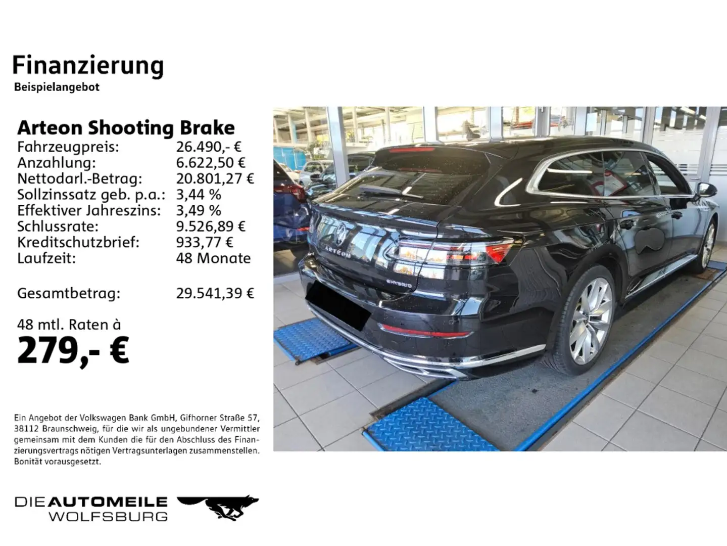 Volkswagen Arteon 1.4 TSI eHybrid R-Line DCC Schwarz - 2