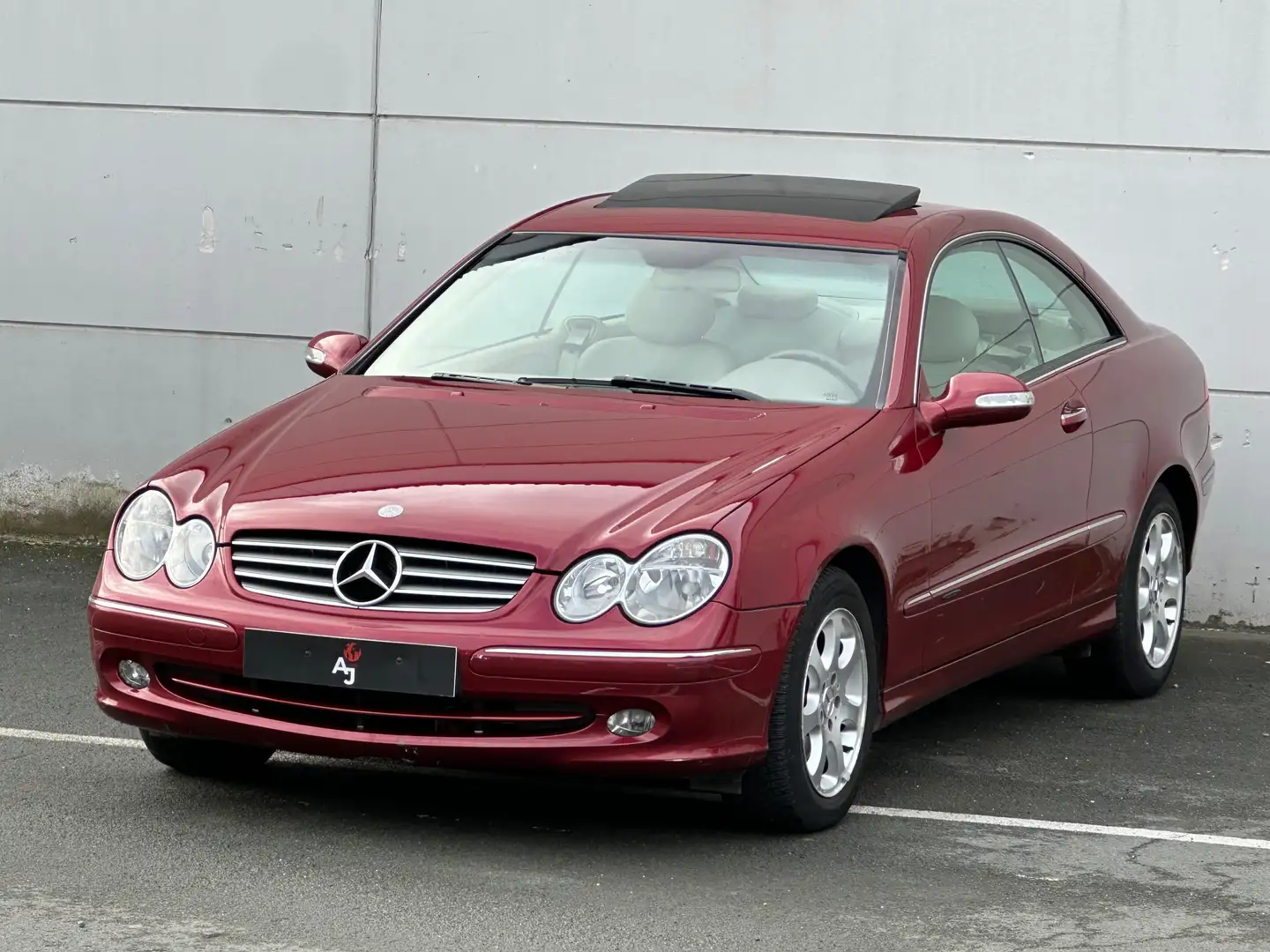 Mercedes-Benz CLK 240 Elegance Roşu - 1