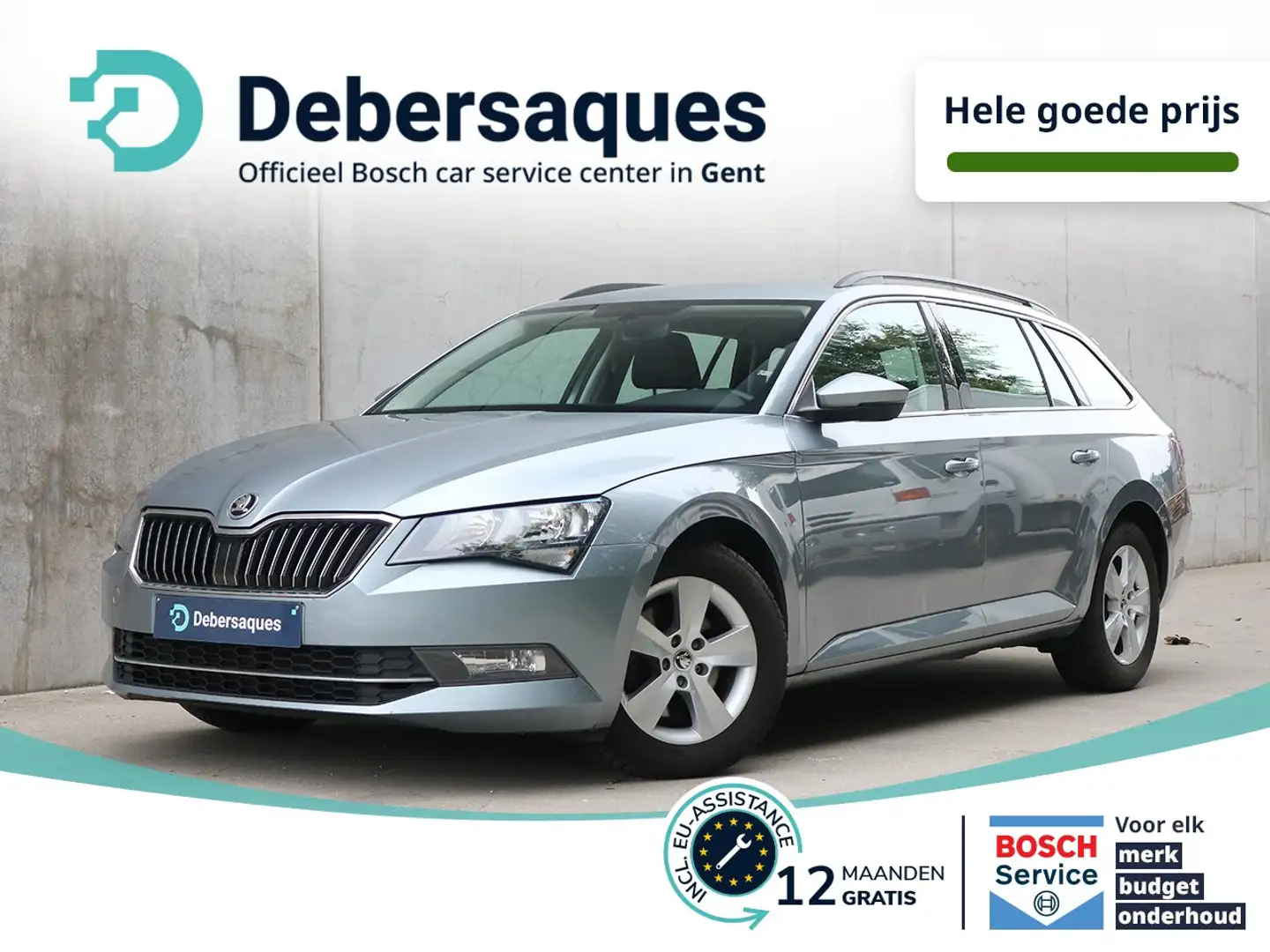 Skoda Superb Superb Combi 1.6 TDI DSG Style Gris - 1