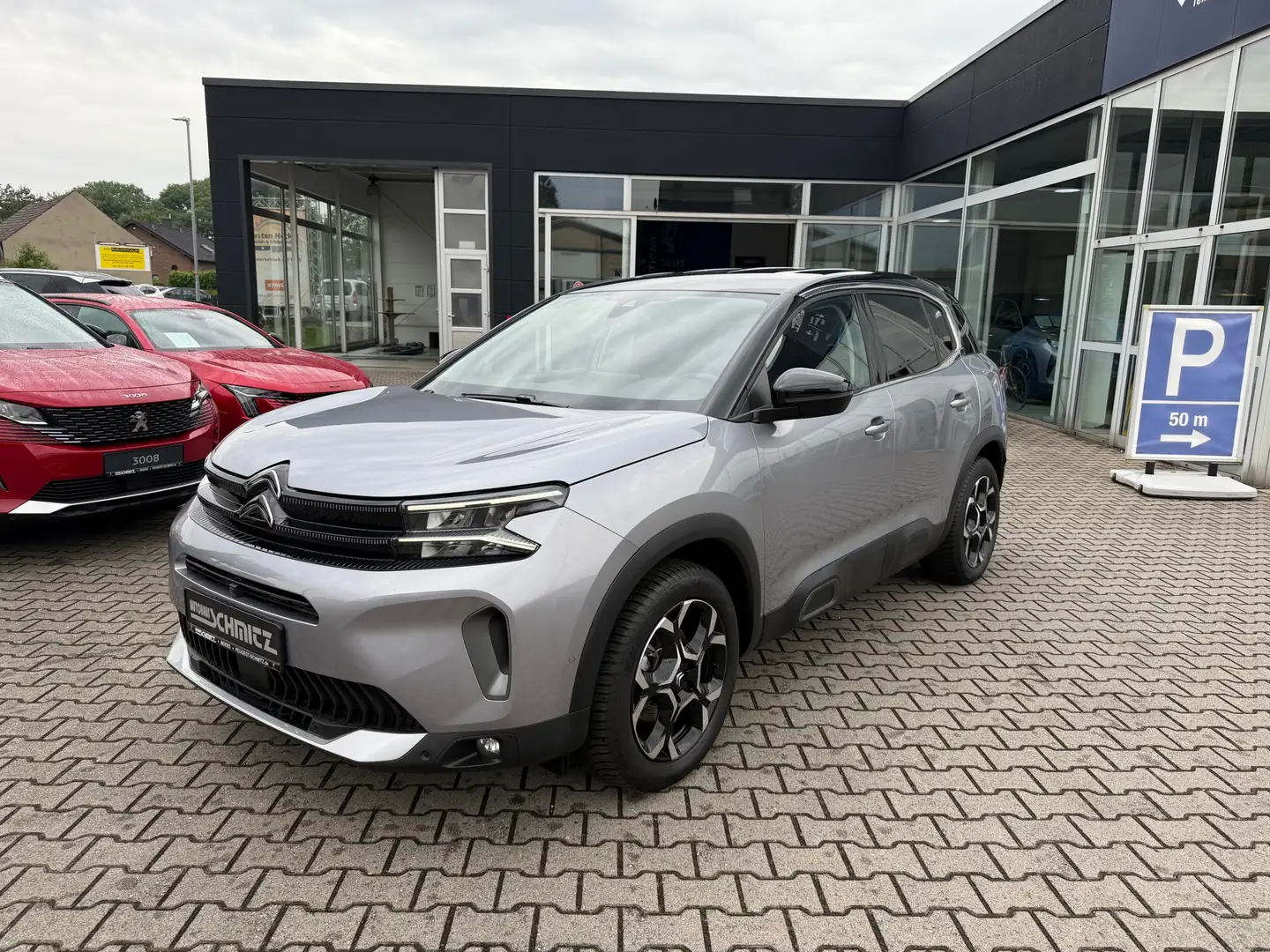 Citroen C5 Aircross Max PureTech 130 EAT 8 Argent - 1