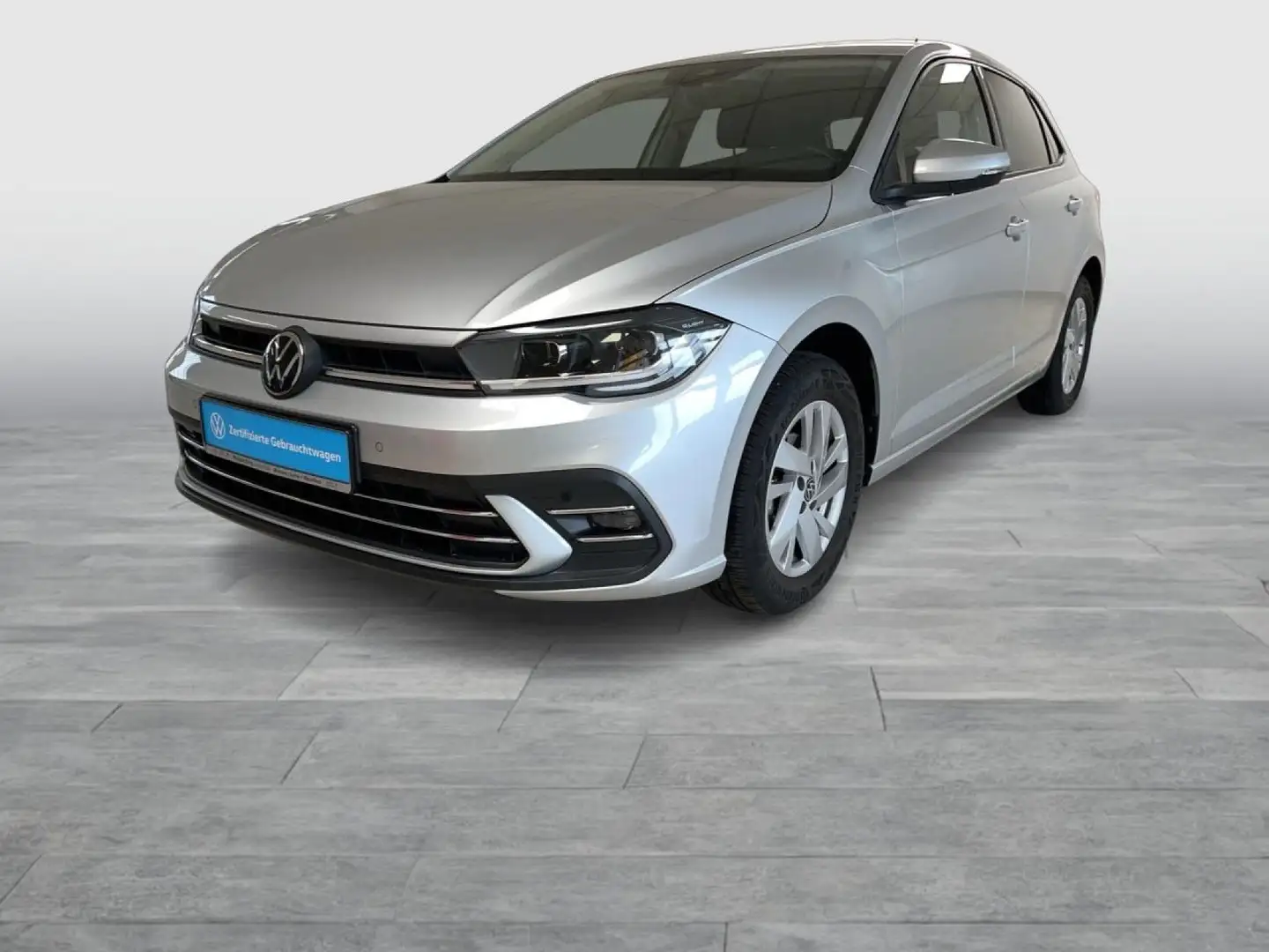 Volkswagen Polo 1.0 TSI DSG Style Bluetooth Navi LED Klima Plateado - 2