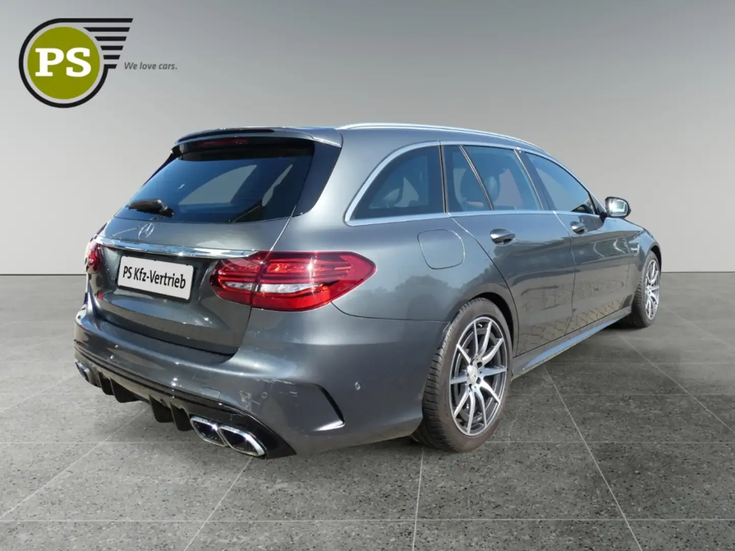 Mercedes-Benz C 63 AMG T Speedshift Navi PD360 LED Leder Luftfederung Mem Grau - 2