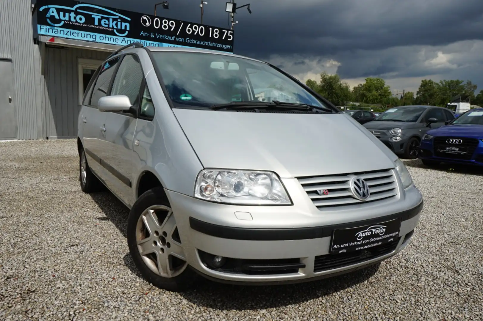 Volkswagen Sharan 2.8 V6 4Motion |Insp.NEU| |Reifen NEU| Plateado - 1