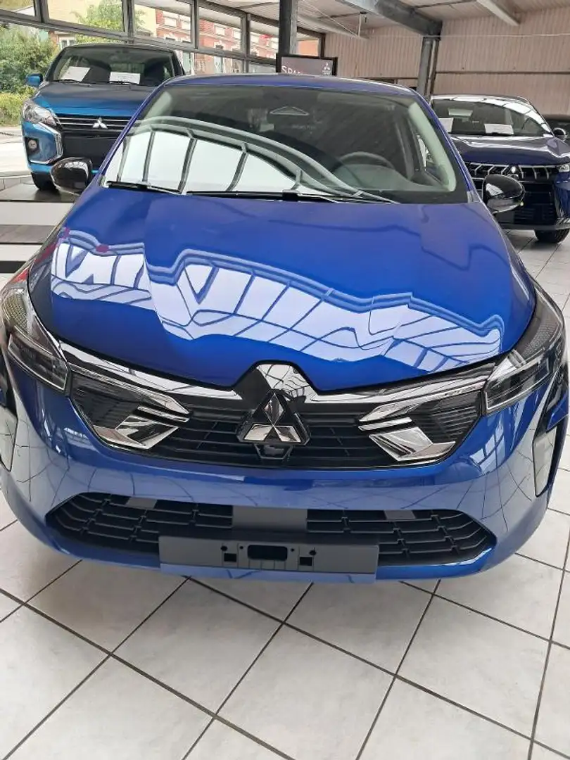 Mitsubishi Colt PLUS 1.0 T-Benziner 6-Gang RFK SHZ Bleu - 2