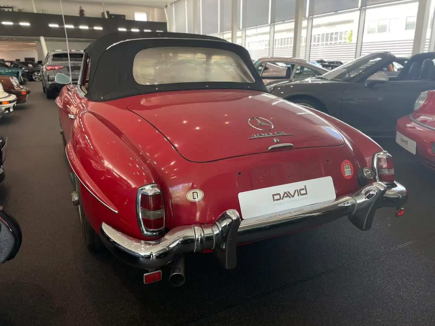 Mercedes-Benz 190 SL *2.Hand*Deutsch*Restaurationsobjekt Rosso - 2