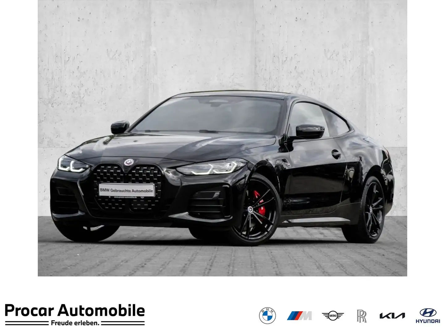BMW 440 M440i xDrive Coupé M Sport Pro DA Prof. Laser HuD Nero - 1
