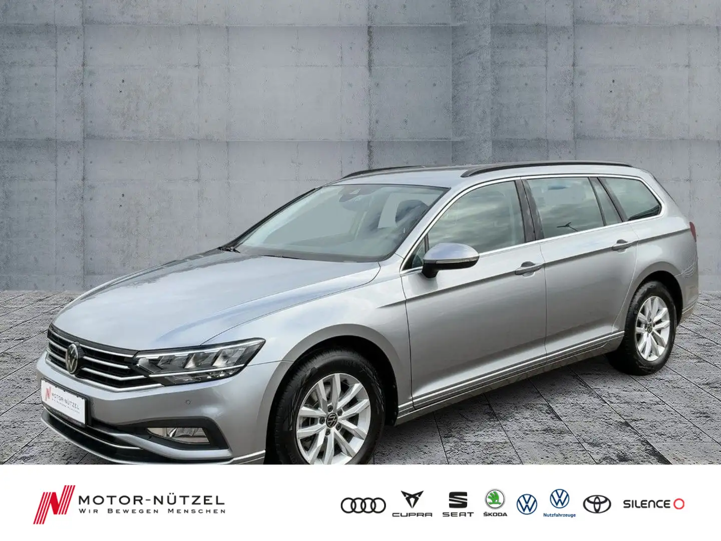 Volkswagen Passat Variant 2.0 TDI BUSINESS LED+NAVI+AHK+ACC Silber - 1