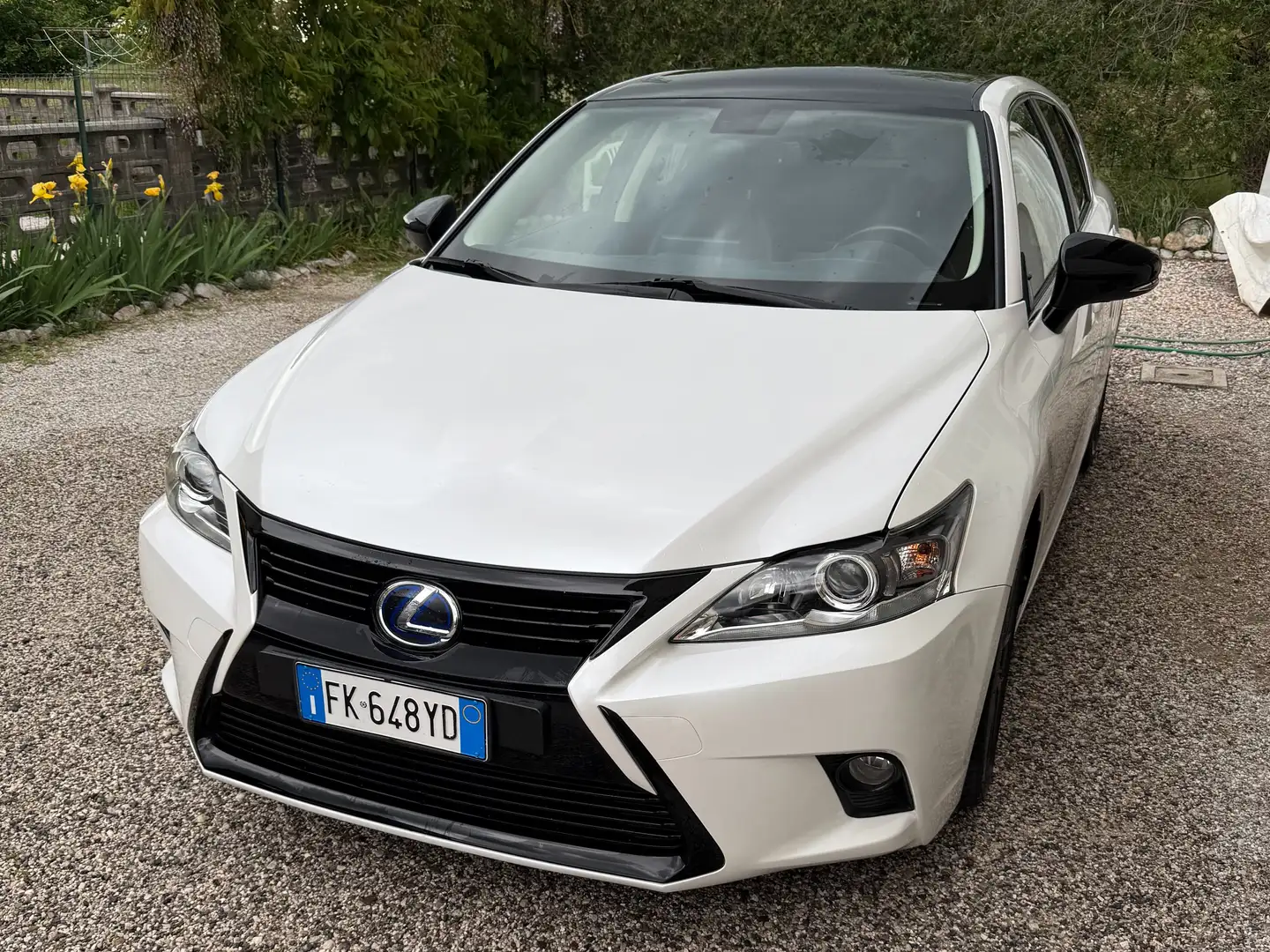 Lexus CT 200h CT 200h 1.8 hybrid Black Street cvt Bianco - 1
