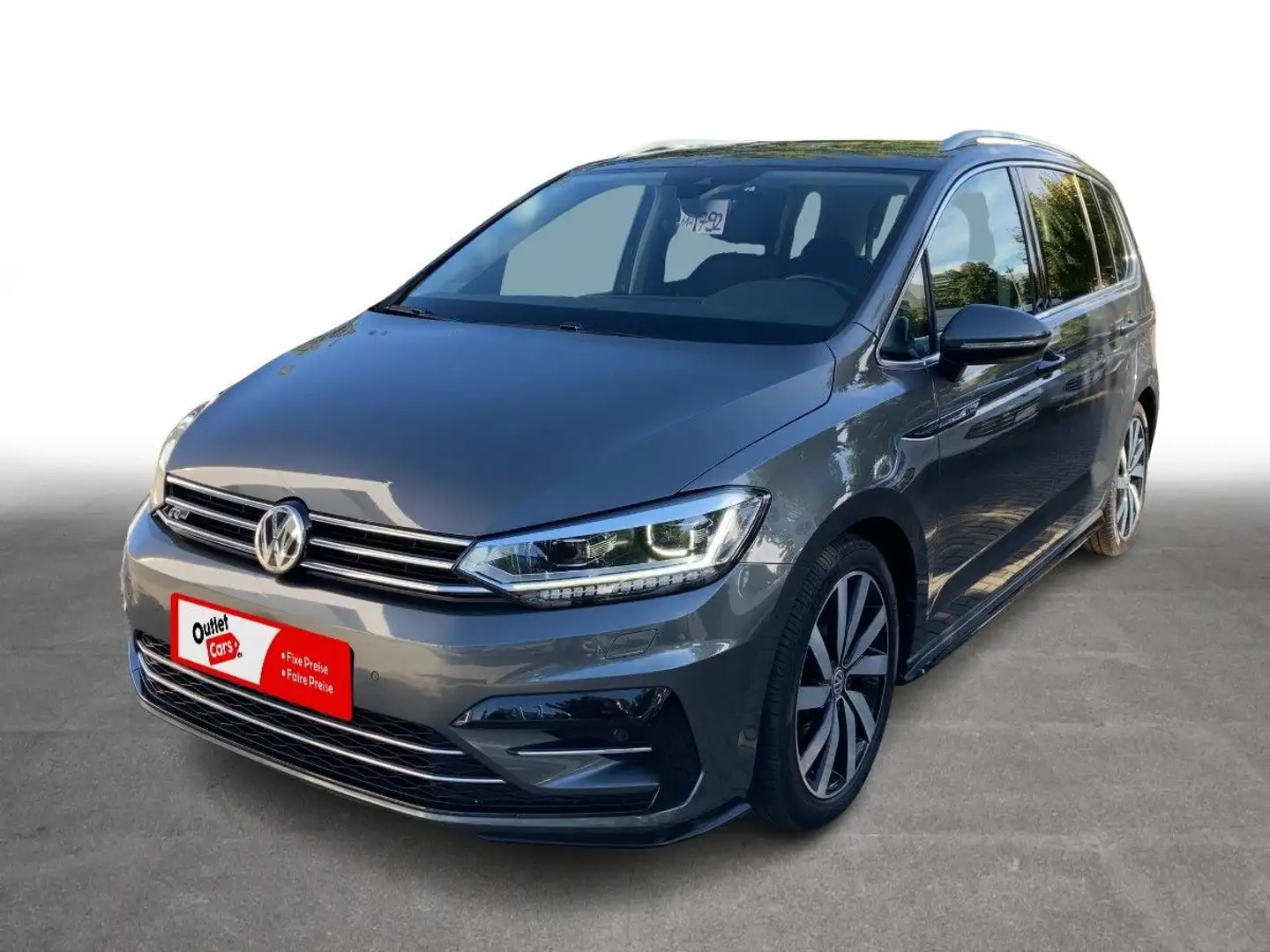 Volkswagen Touran 1.8 TSI Highline DSG LED Navi AHK Grau - 2