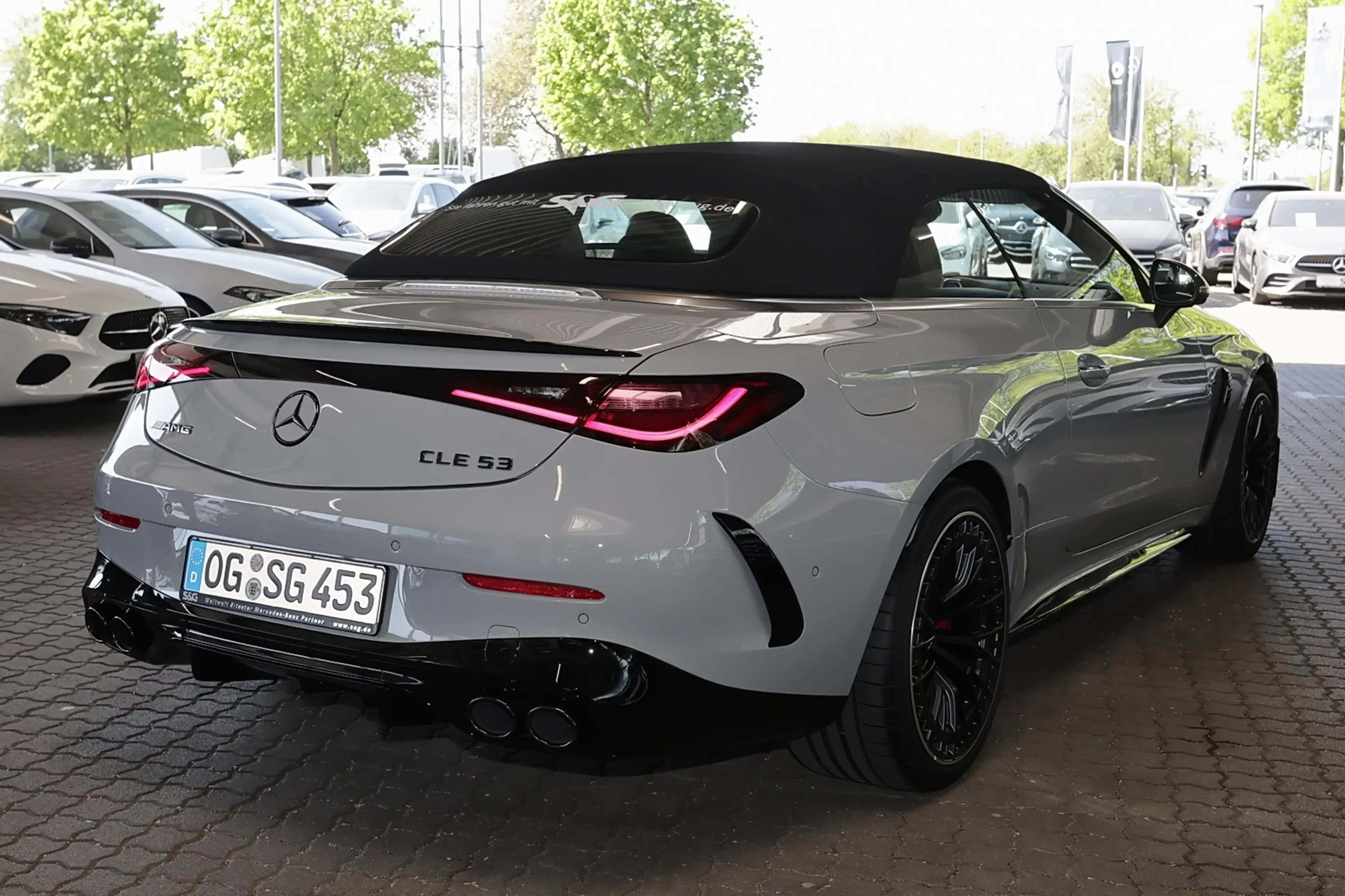 Mercedes-Benz CLE 53 AMG 4M + Cabriolet AMG MBUX+360°+AHK+HUD — photo 14