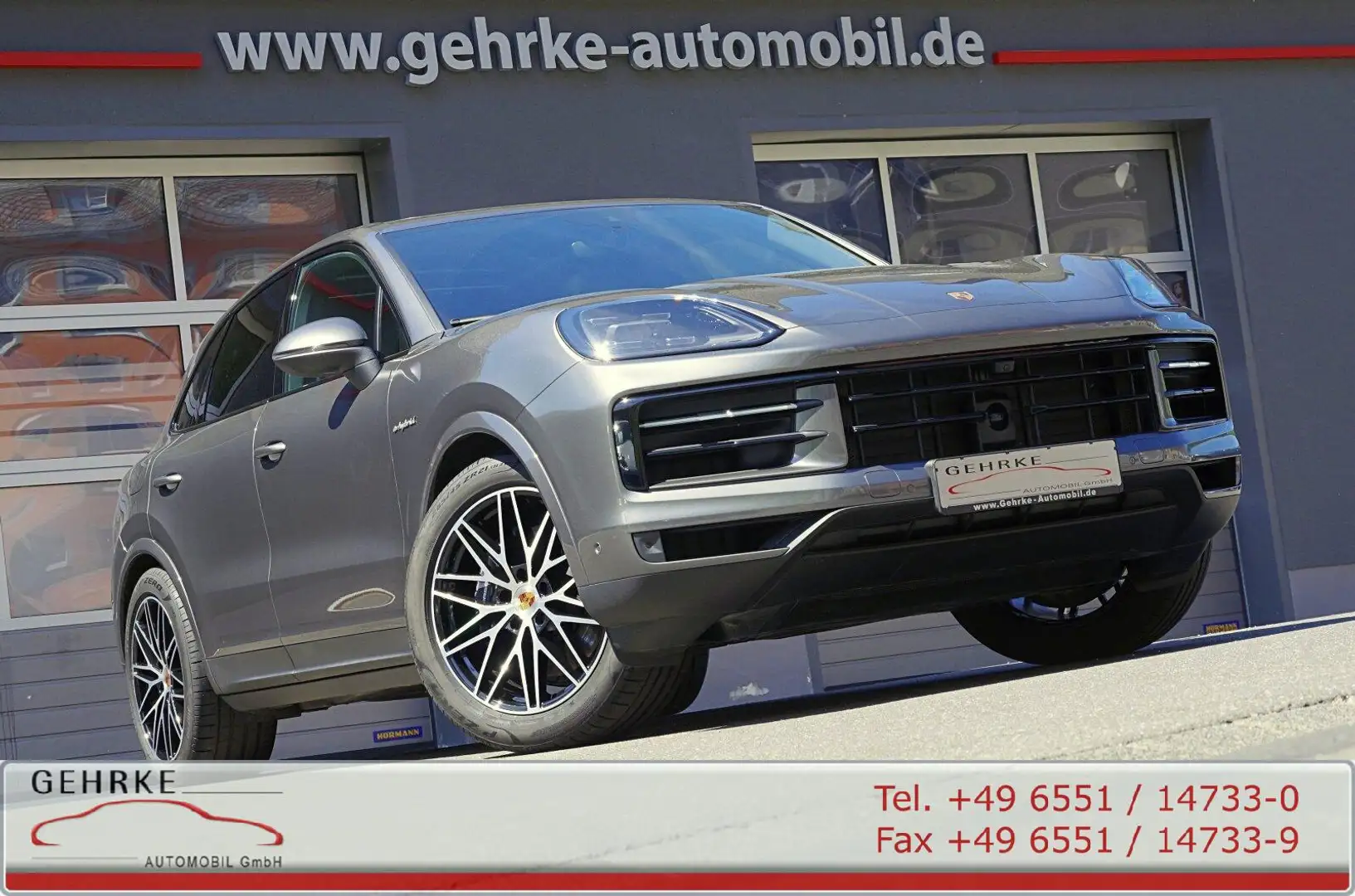 Porsche Cayenne Cayenne E-Hybrid*Luft,Pano,Head-Up,ACC,BOSE,360° Gris - 1
