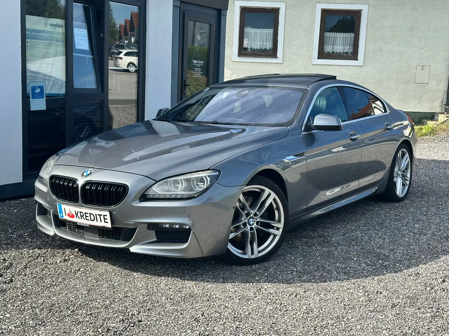 BMW 640 640 d xDrive Gran Coupé Aut.*HUD*PDC*NAVI* Grau - 1