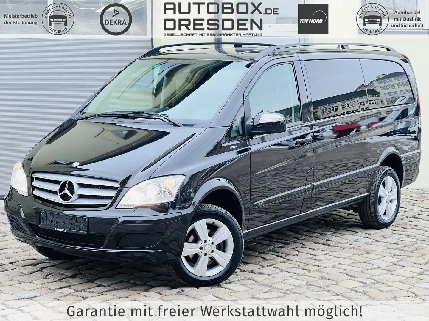 Mercedes-Benz Viano 2.2 CDI 4MATIC lang +AHK+L+N+X+STHZG+ Noir - 1