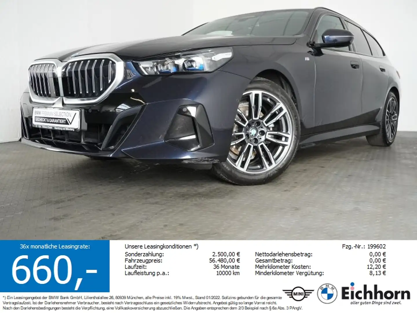 BMW 520 d Touring M Sportpaket *STANDHEIZUNG.AHK* Noir - 1