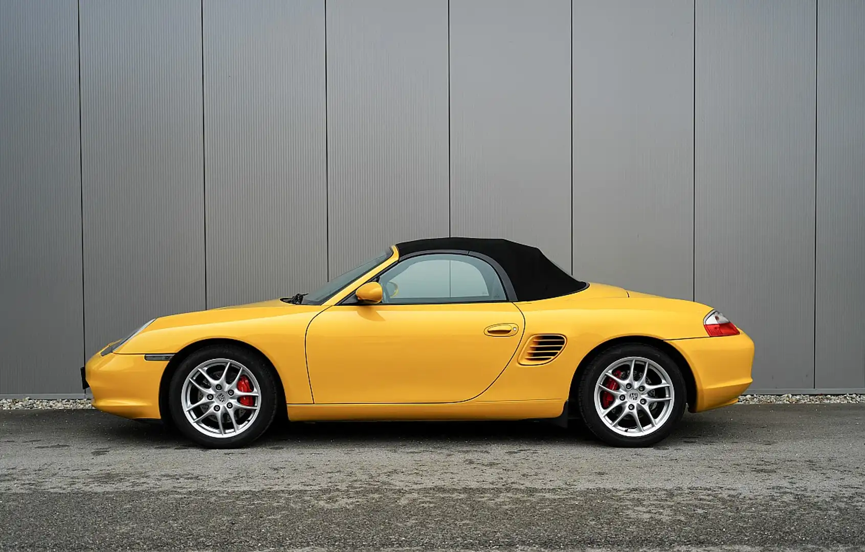 Porsche Boxster S *Erstlack*große Wartung+IMS +Reifen NEU* Gelb - 1