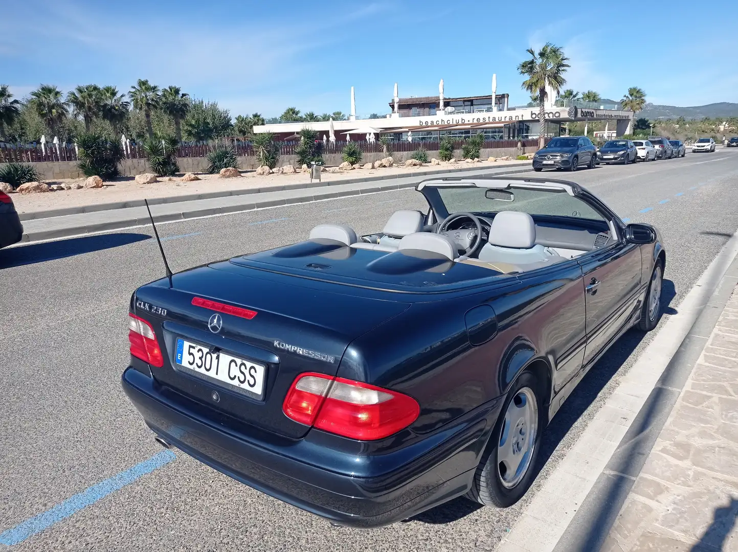 Mercedes-Benz CLK 230 CLK Cabrio 230 K Elegance Elegance Azul - 2