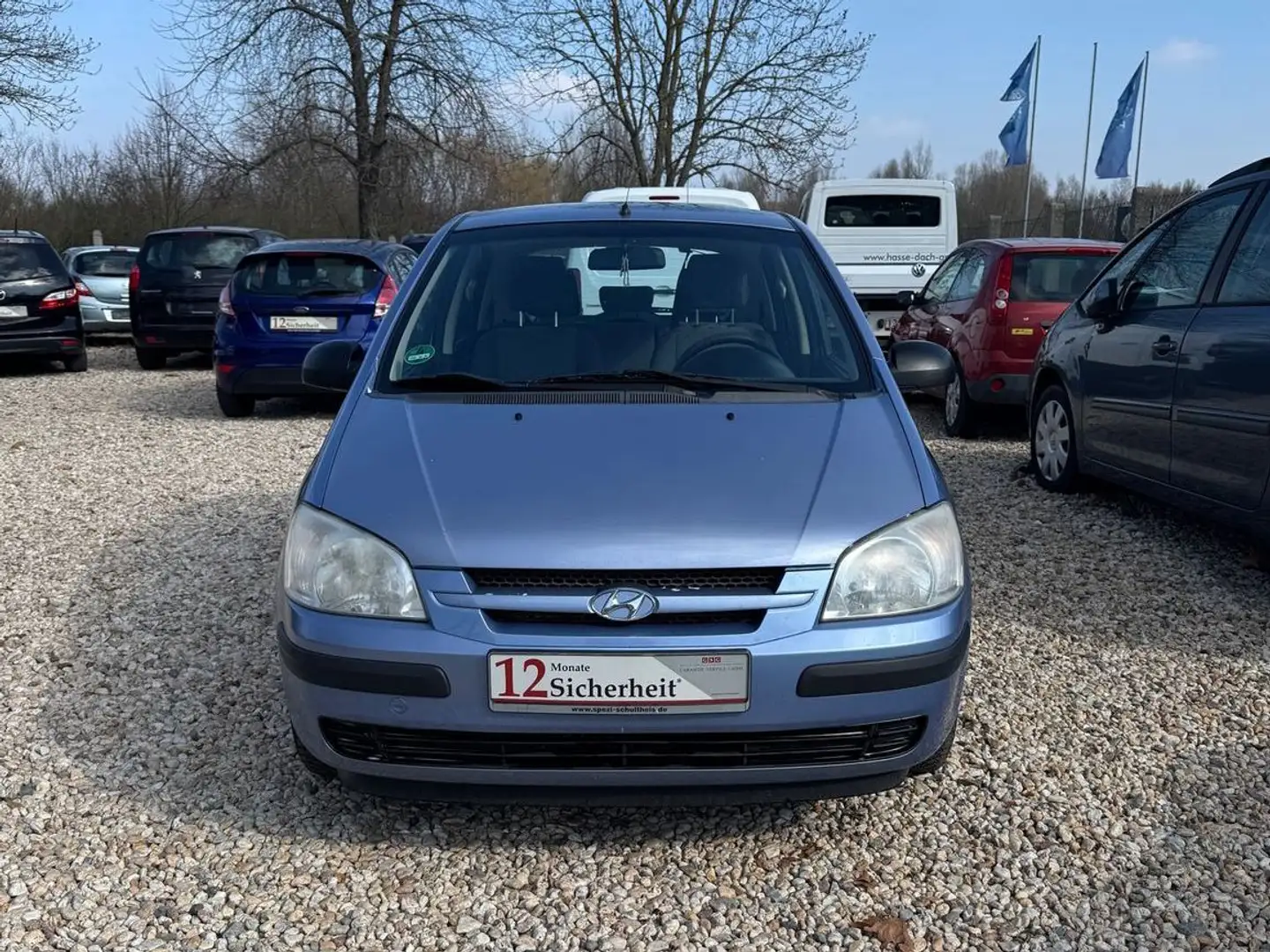 Hyundai Getz 1.1 GL*Klima*TÜV+Service Neu* Blau - 2