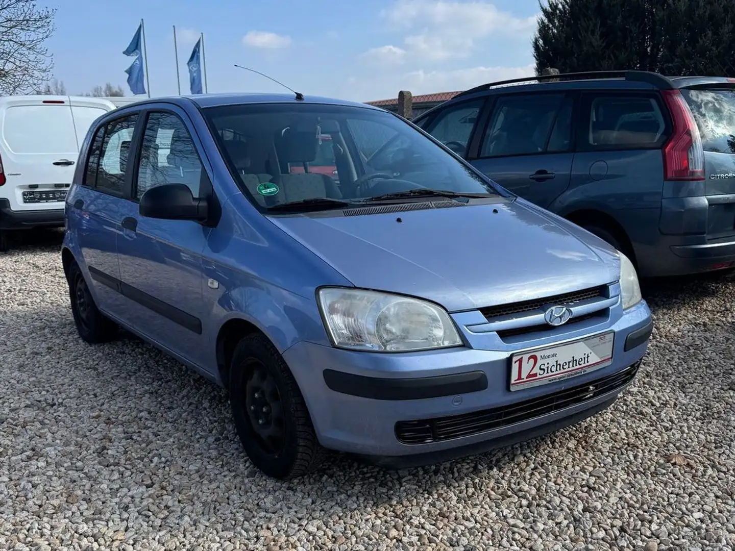 Hyundai Getz 1.1 GL*Klima*TÜV+Service Neu* Blau - 1