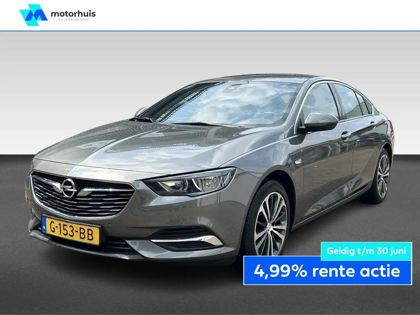 Opel Insignia Grand Sport 1.5 Turbo 165pk Aut Business Executive Grijs - 1
