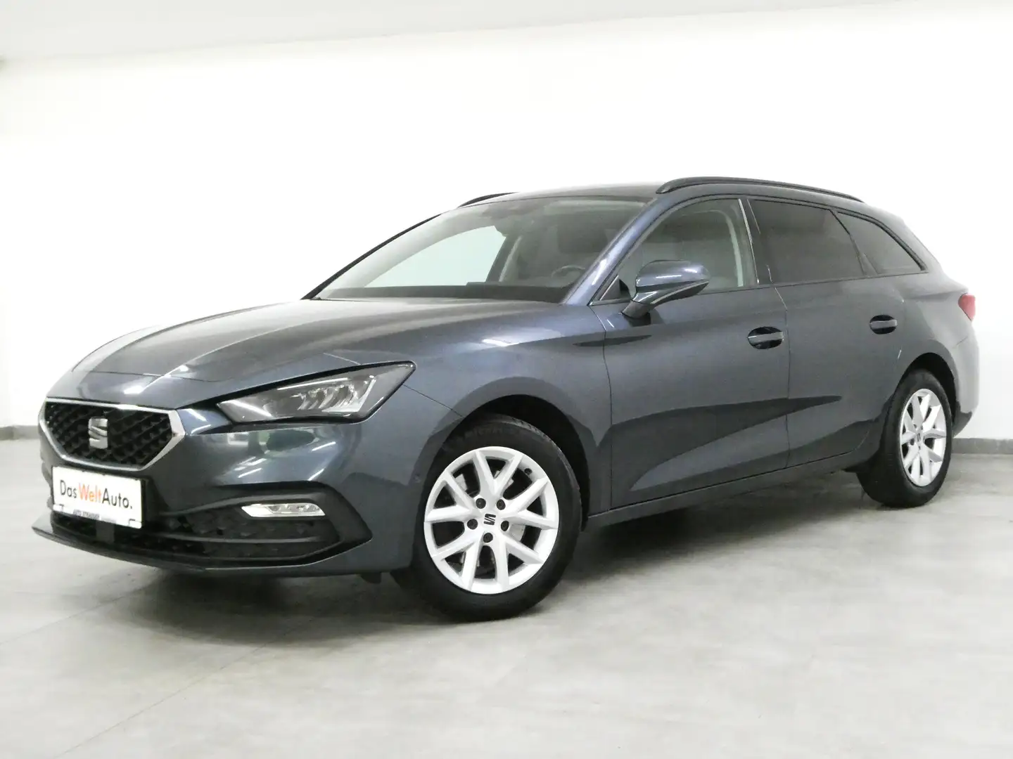 SEAT Leon SP 2,0 TDI DSG "Style" LED Navi Ahk ACC Standh App Grau - 1