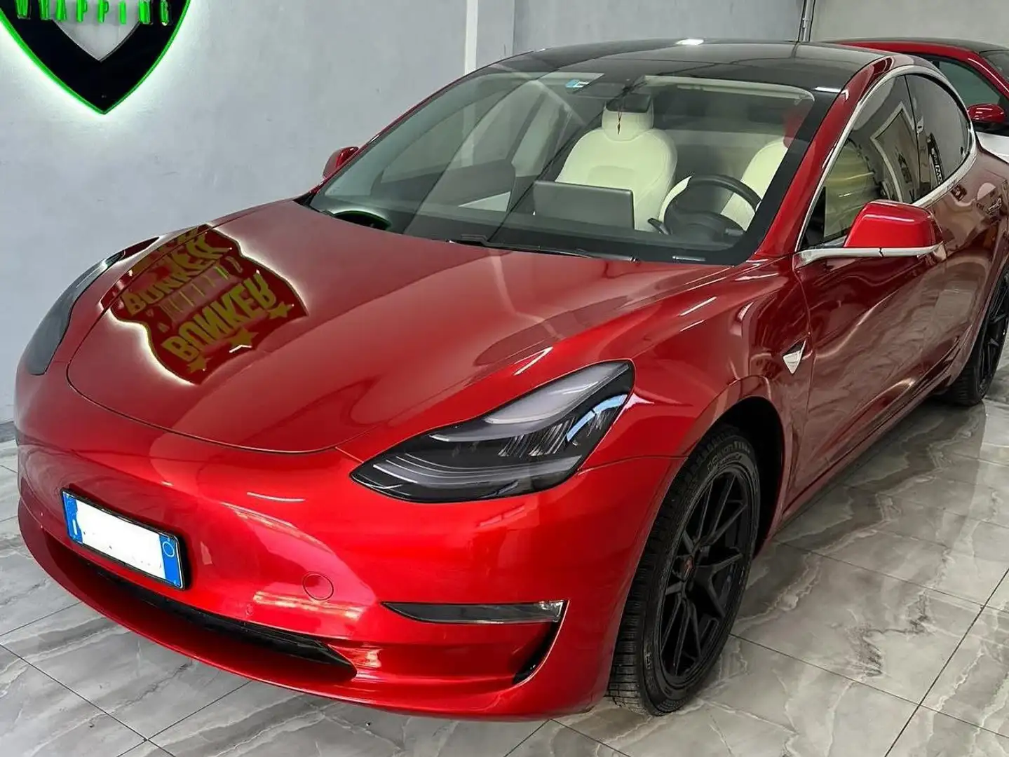 Tesla Model 3 Model 3 Long Range Dual Motor awd Rosso - 1