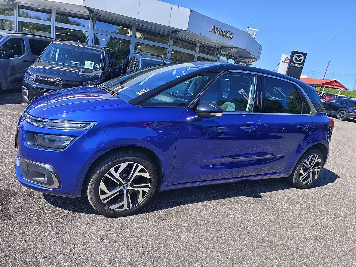 Citroen C4 Picasso PureTech 130 S&S EAT6 Automatik Feel Edition Blau - 1