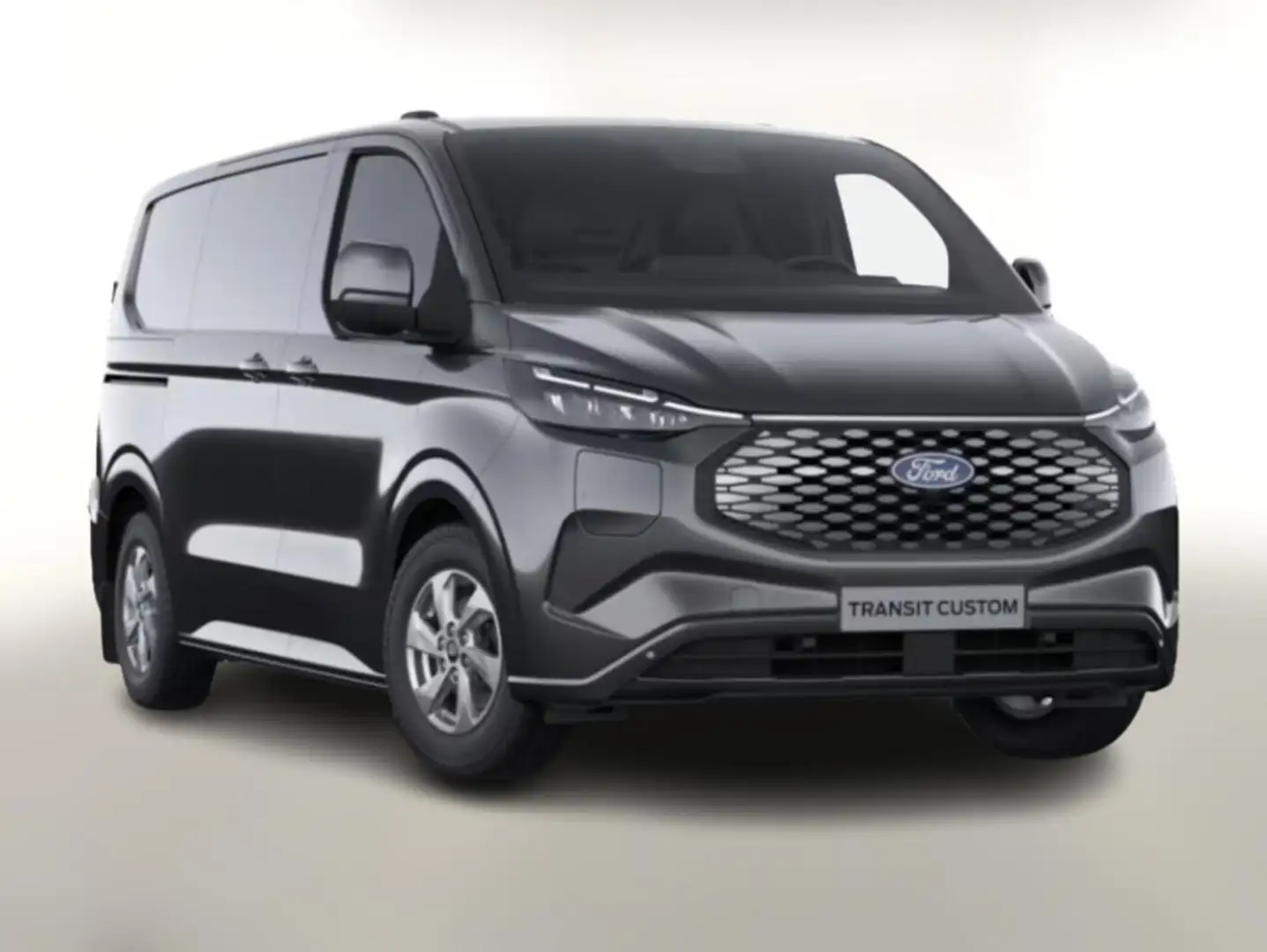Ford E-Transit Custom Limited 71kWh L1 AHK LED SHZ 3S 160 kW (... Grau - 1