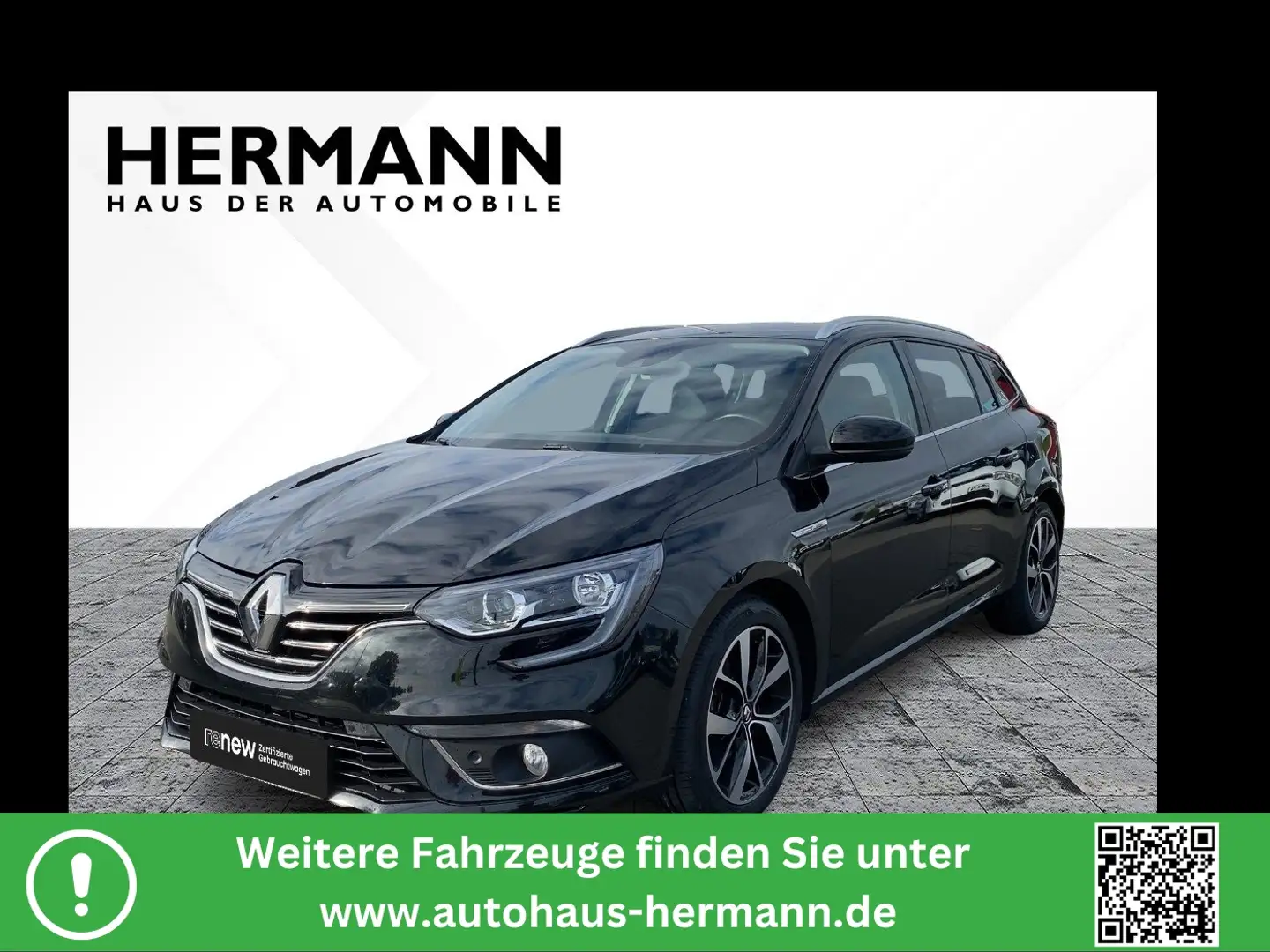 Renault Megane IV 1.5 BLUE dCi 115 Grandtour BOSE-Edition Schwarz - 1