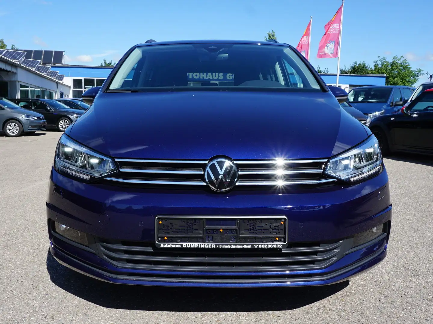 Volkswagen Touran 2.0 TDI SCR DSG Comfortline !! Kamera !! AHK !! Blau - 2
