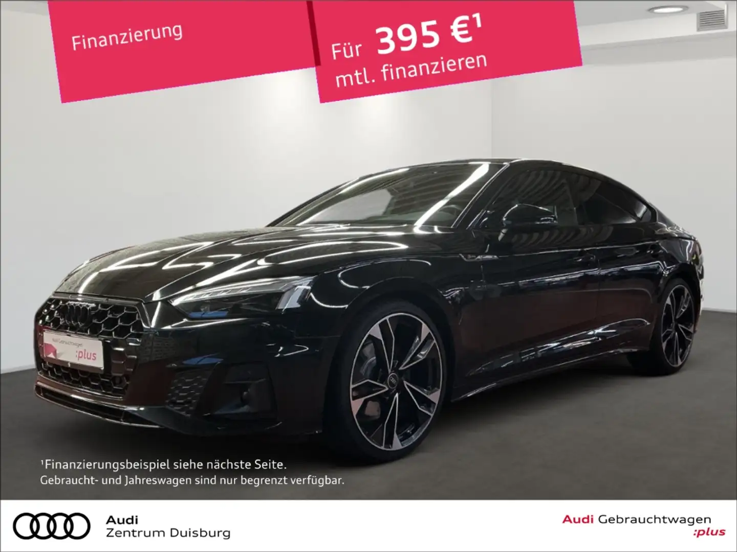 Audi A5 Sportback Schwarz - 1