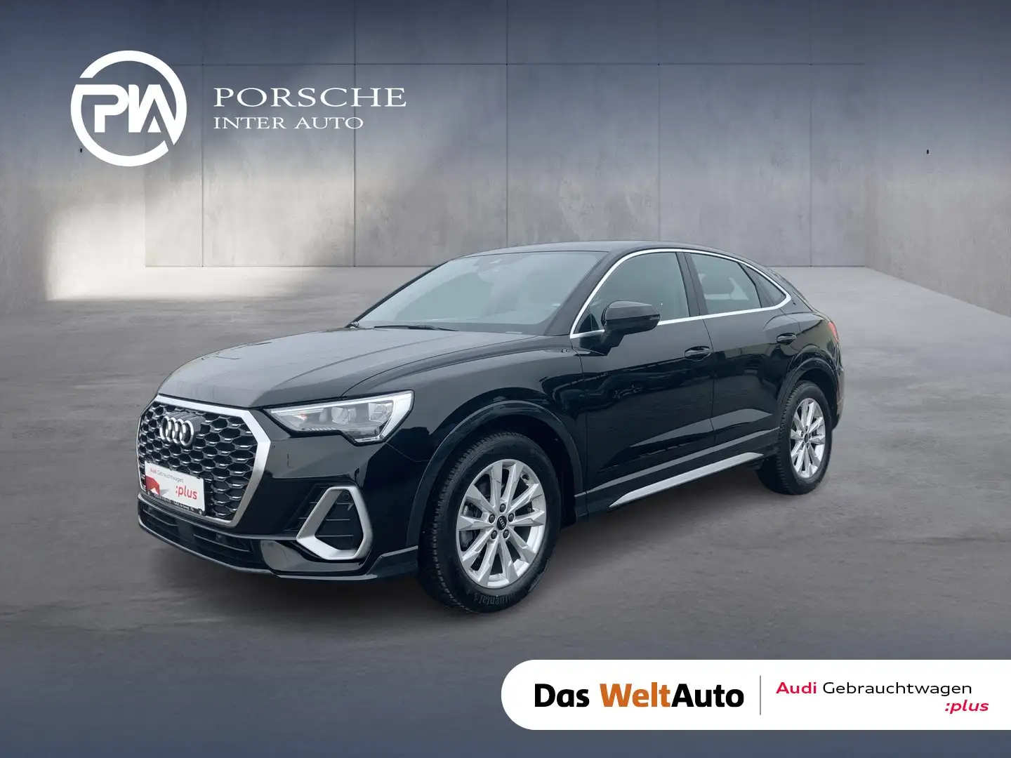 Audi Q3 35 TDI S line exterieur Schwarz - 1