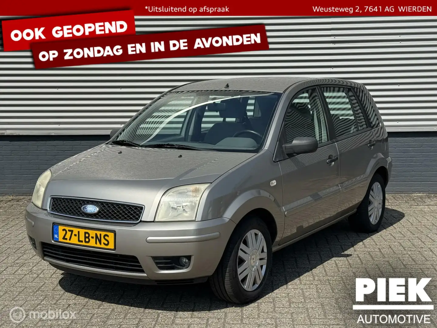Ford Fusion 1.6-16V First Edition AIRCO|TREKHAAK| Grijs - 1