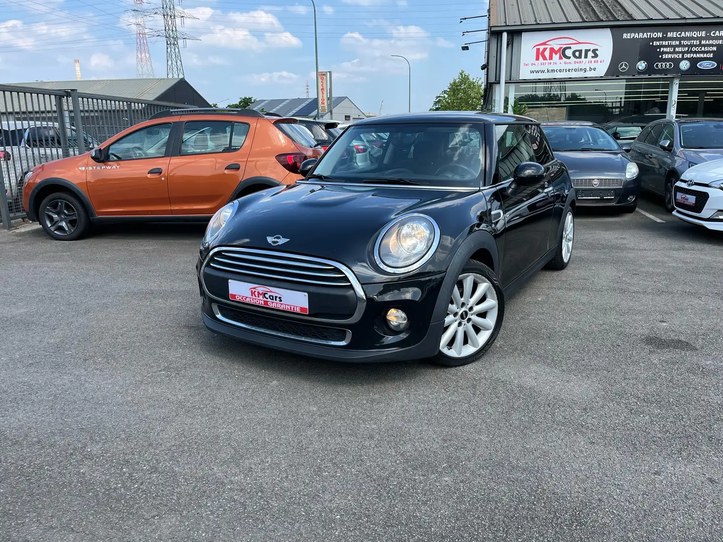 MINI One 1.2 ESSENCE/NAVIGATION/AIRCO/JANTES/TVA DEDUCTIBLE Noir - 2