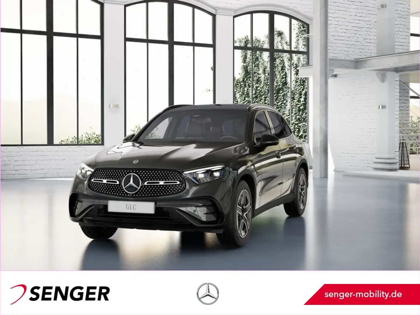Mercedes-Benz GLC 220 d 4M AMG Panorama DigitalLight AHK 360°K Grau - 1