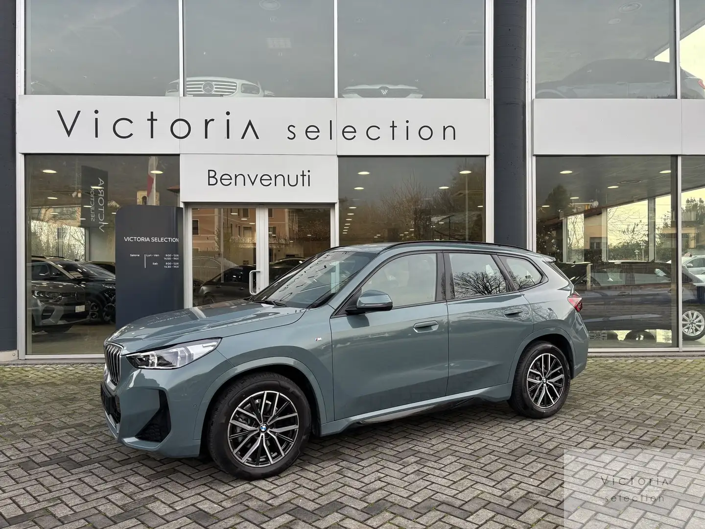 BMW X1 X1 SDRIVE 18D M-SPORT 150 CV C.AUTOMATICO CARPLAY Grigio - 1