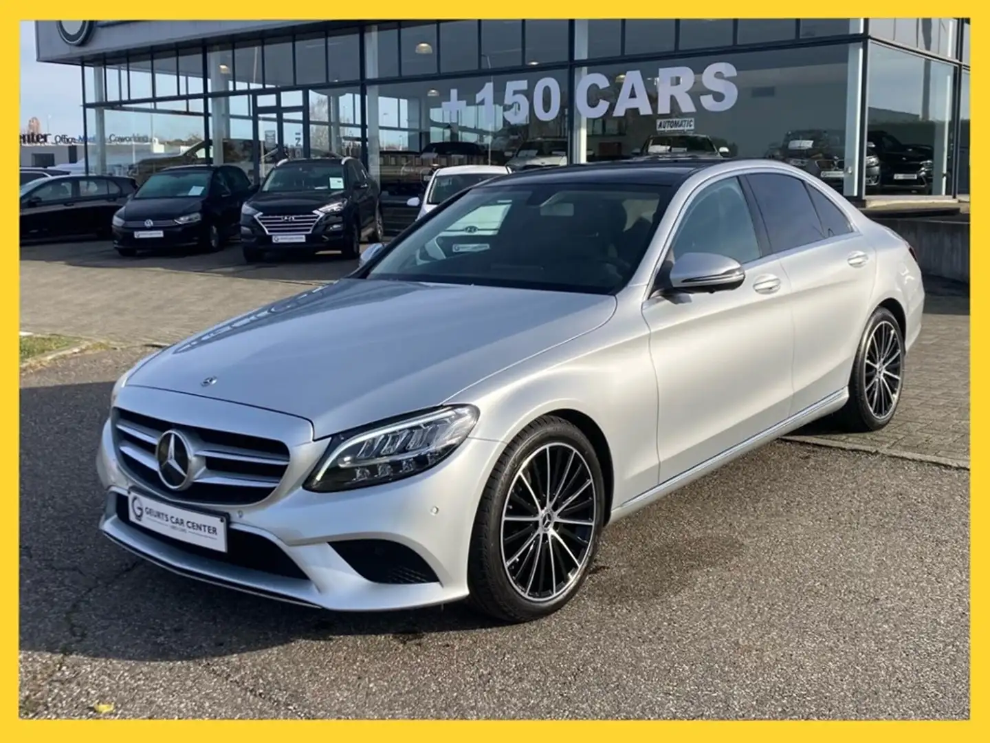 Mercedes-Benz C 200 Avantgarde 2.0D 150pk Automaat ! Silber - 1