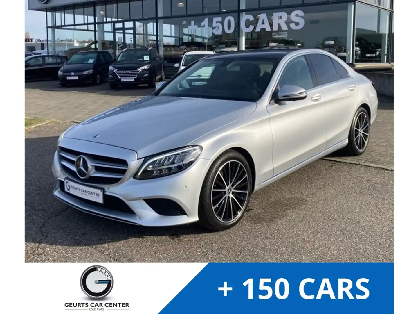 Mercedes-Benz C 200 Avantgarde 2.0D 150pk Automaat ! Silber - 1