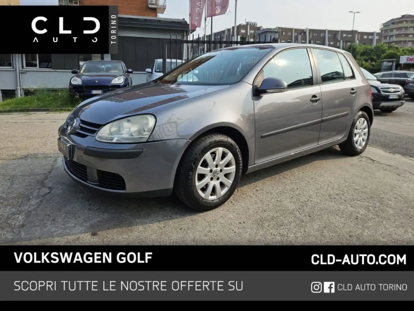Volkswagen Golf 1.9 TDI 5p. Comfortline Grigio - 1