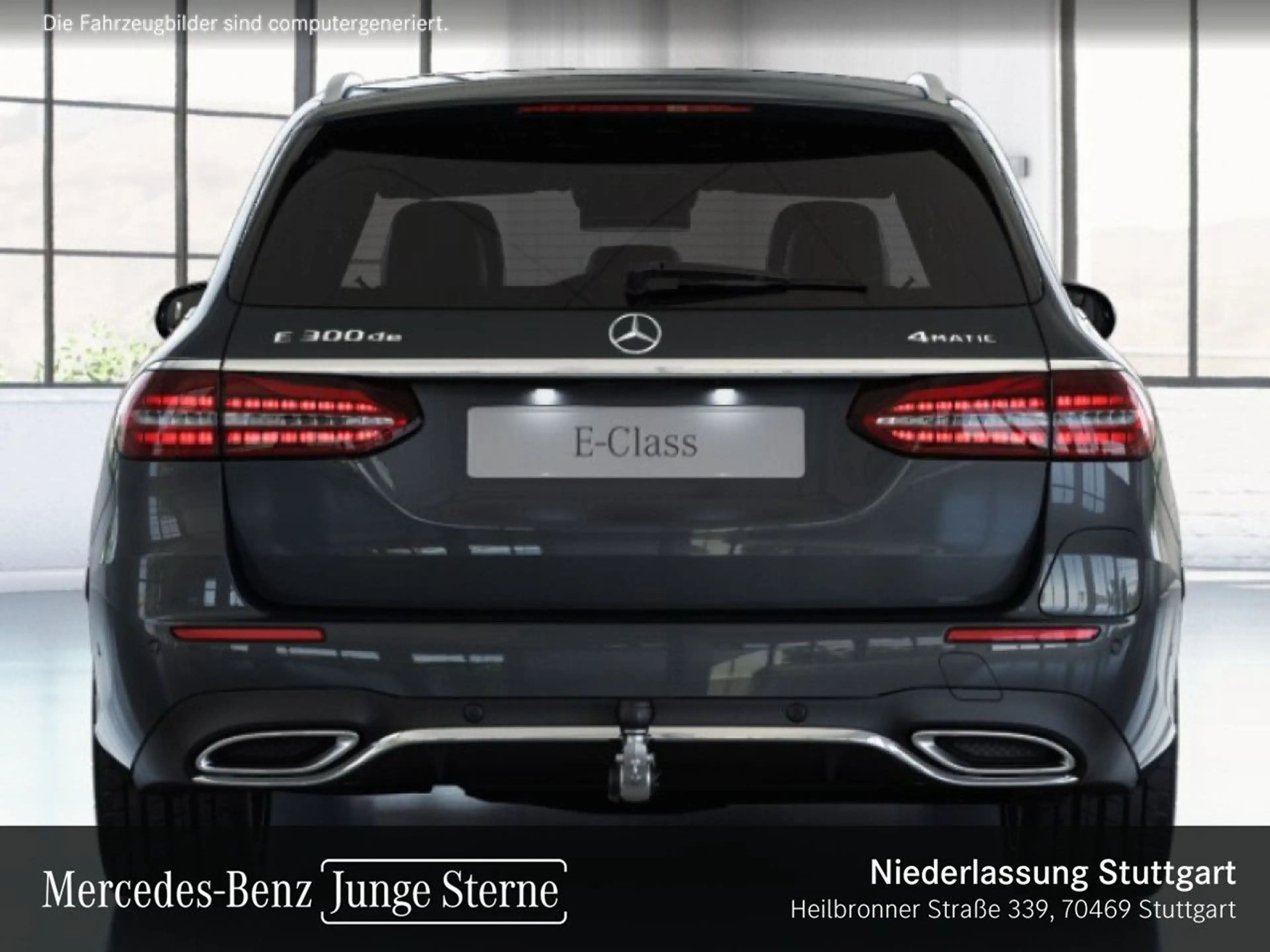 Mercedes-Benz E 300 de T 4M AMG+PANO+360+AHK+MULTIBEAM+FAHRASS — photo 9